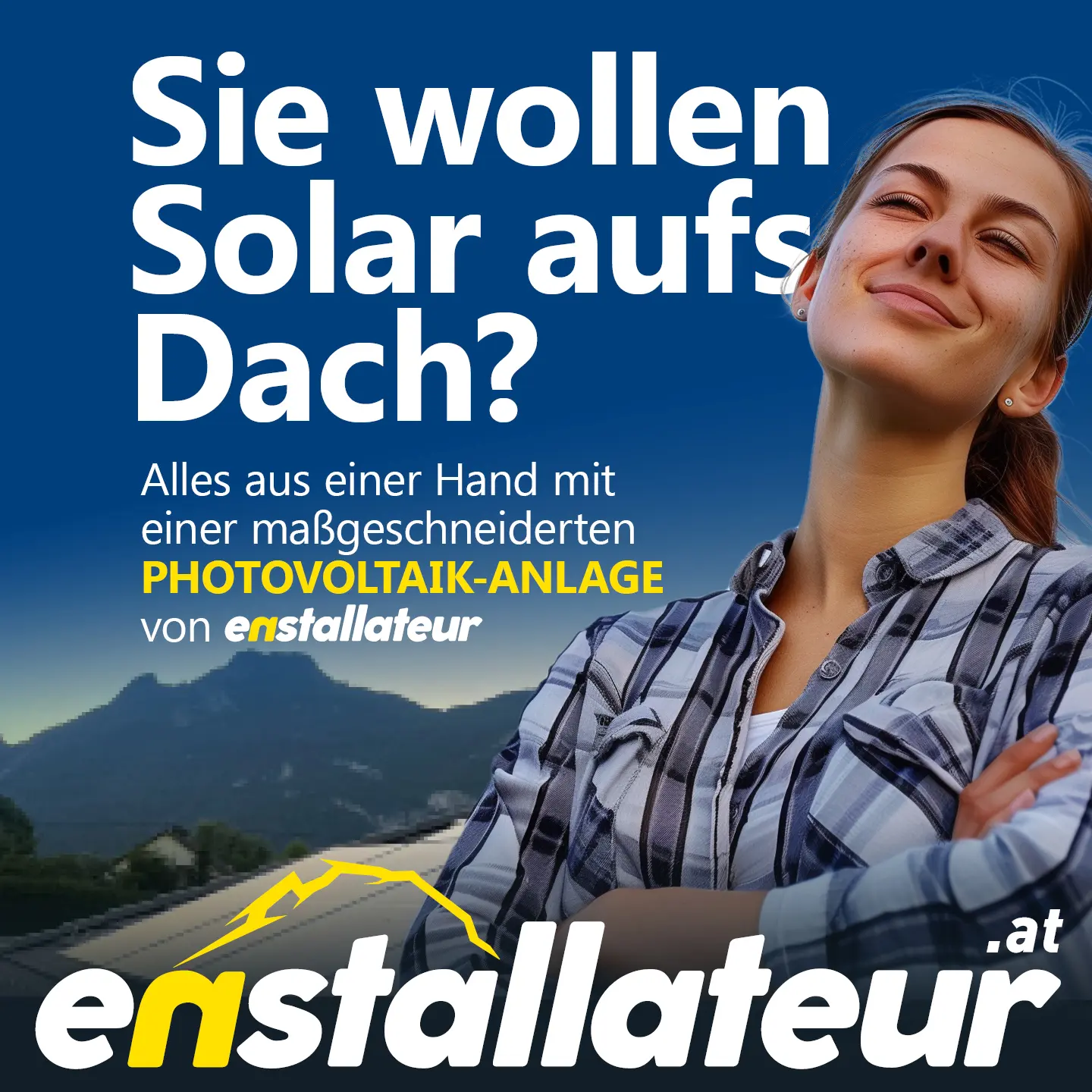 Inserat Enstallateur für Instagram